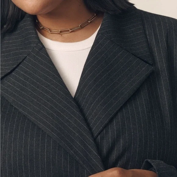 NWT Anthropologie Maeve 80 s boxy blazer jacket - Picture 4 of 10